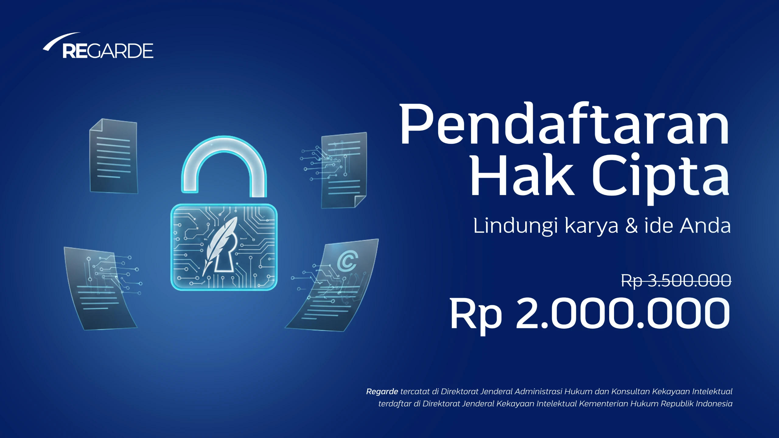Promo layanan Hak Cipta Aston Patent